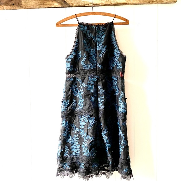 Monique Lhillier for Anthropologie Silk Dress 8 - Picture 6 of 9